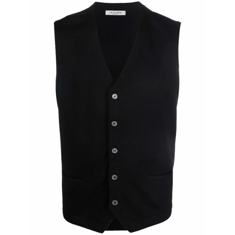 Fileria Black T-Shirts & Vests - Vests & Tanks Men